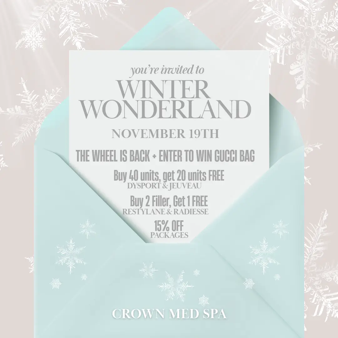 You're invited to Winter Wonderland at Crown Med Spa, November 19