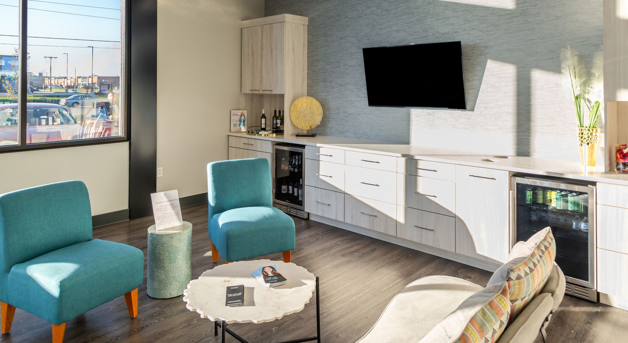 Trouvaille Med Spa waiting room